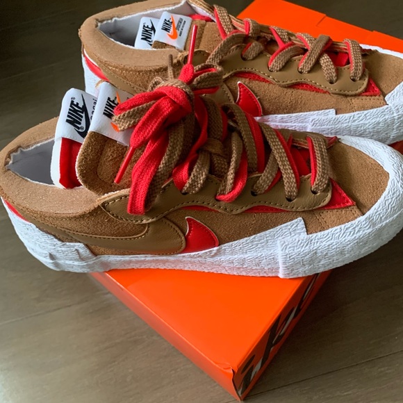 Nike Blazer x sacai low size 7.5M/size 9W - Picture 5 of 8